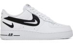 Air Force 1 '07 'Cut Out Swoosh - White Black' - Dubai Sneakers