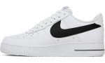 Air Force 1 '07 'Cut Out Swoosh - White Black' - Dubai Sneakers