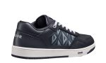 B27 LOW-TOP SNEAKER Navy Blue Smooth Calfskin and CD Diamond Canvas - Dubai Sneakers