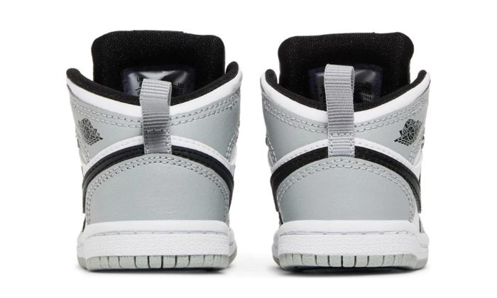 Air Jordan 1 Mid TD 'Light Smoke Grey' - Dubai Sneakers