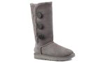 UGG Bailey Button Triplet II Chestnut Boots 'Grey' - Dubai Sneakers