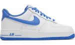 Air Force 1 '07 'White Medium Blue' - Dubai Sneakers