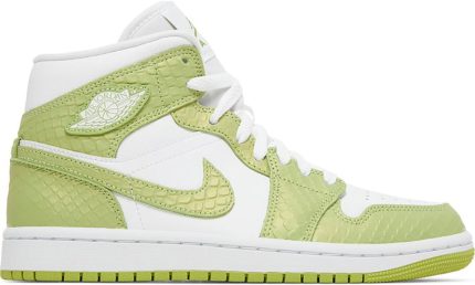 Air Jordan 1 Mid SE 'Green Python' - Dubai Sneakers