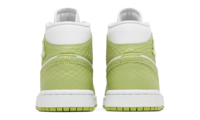 Air Jordan 1 Mid SE 'Green Python' - Dubai Sneakers