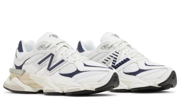 New Balance 9060 'White Navy' - Dubai Sneakers