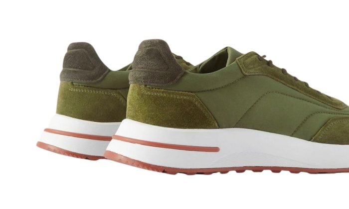 LORO PIANA Week End Walk 'Green' - Dubai Sneakers