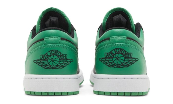 Air Jordan 1 Low 'Black Lucky Green' - Dubai Sneakers