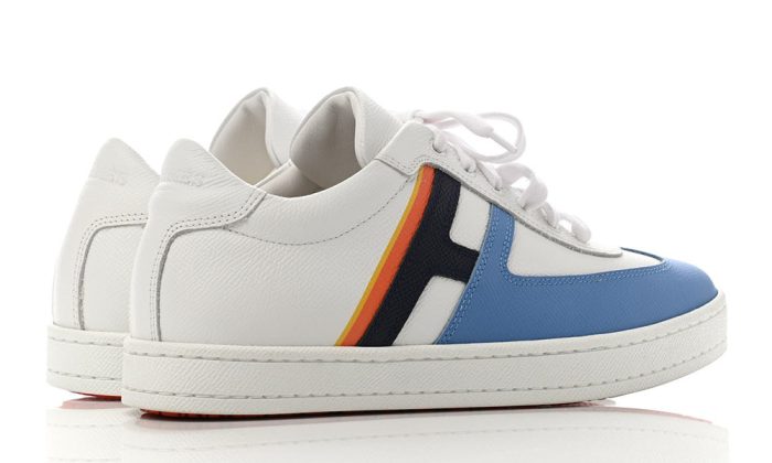 HERMES Boomerang Sneakers "Bleu Allure Multicolor" - Dubai Sneakers