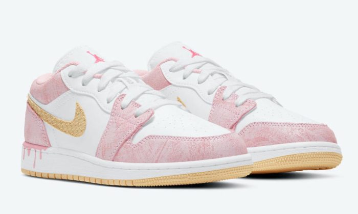 Air Jordan 1 Low SE Paint Drip - Dubai Sneakers