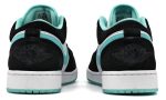 Nike Air Jordan 1 Low "White Black Island Green" - Dubai Sneakers