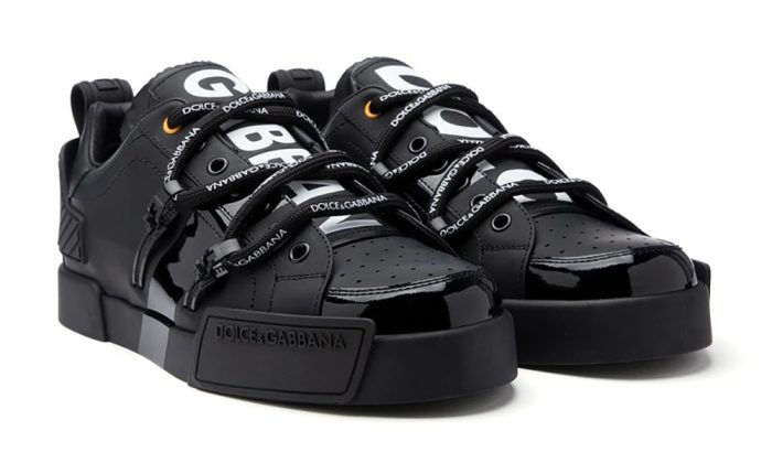 Dolce & Gabbana Portofino Sneakers in Black - Dubai Sneakers