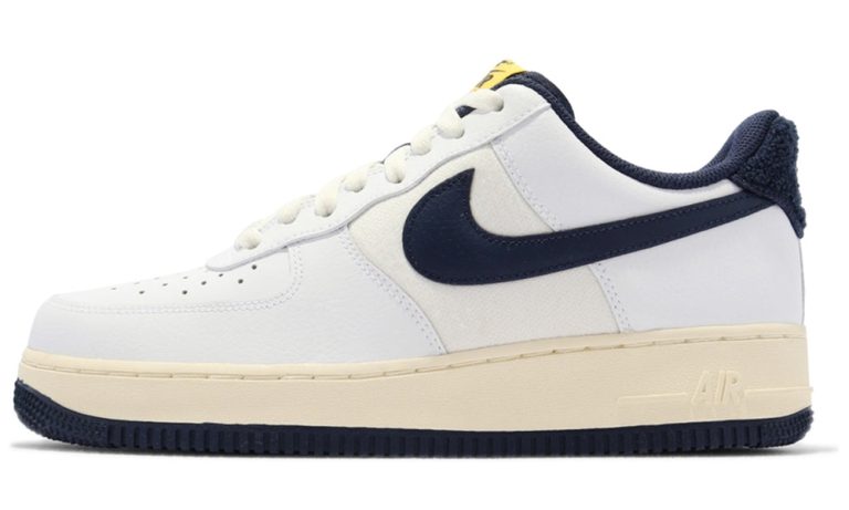 Nike Air Force 1 ‘07 LV8 "Midnight Navy Sail White" - Dubai Sneakers