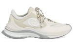 Gucci Wmns Run Sneaker 'White Suede' - Dubai Sneakers