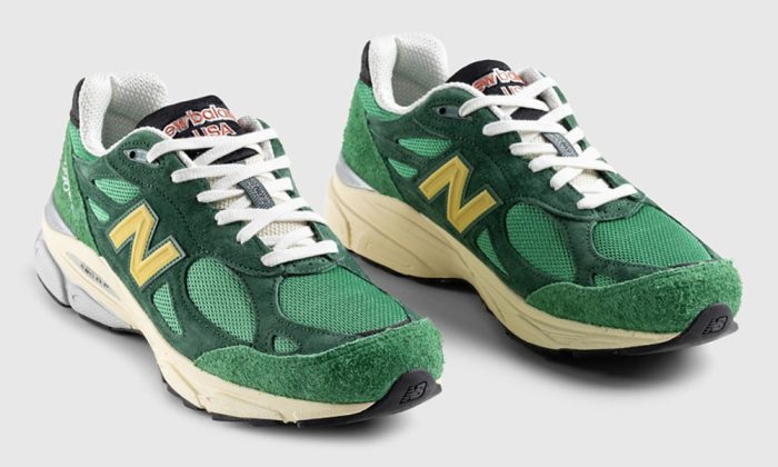 New Balance 990v3 M990GG3 Green - Dubai Sneakers