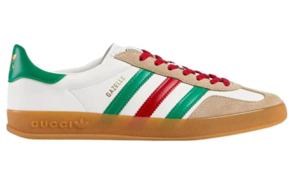 Adidas x GUCCI Gazelle  'White Green Red' - Dubai Sneakers