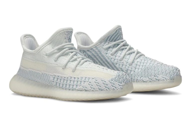 Yeezy Kids 350 V2 'Cloud White Non-Reflective' sneakers - Dubai Sneakers