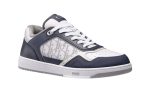 Dior B27 Smooth Calfskin With Dior Oblique Jacquard Deep Blue - Dubai Sneakers