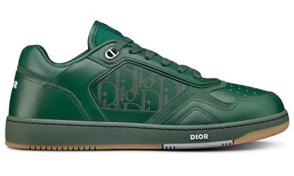 Dior World Tour B27 Low-Top Sneaker Oblique Green - Dubai Sneakers