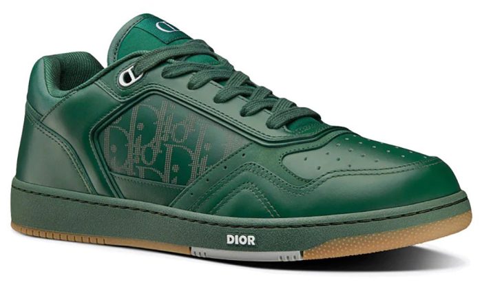 Dior World Tour B27 Low-Top Sneaker Oblique Green - Dubai Sneakers