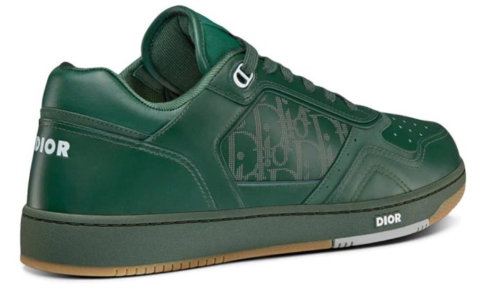 Dior World Tour B27 Low-Top Sneaker Oblique Green - Dubai Sneakers