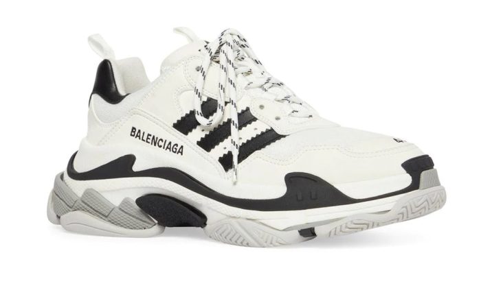 Balenciaga x adidas baskets Triple S - Dubai Sneakers