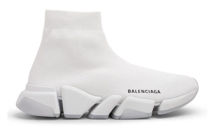 Balenciaga Speed 2.0 Lt Sneakers In White - Dubai Sneakers