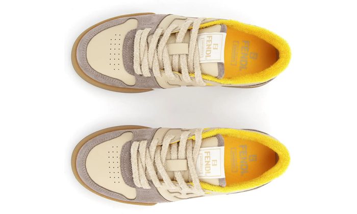 Fendi Match Low Top Sneaker "Giallo" - Dubai Sneakers