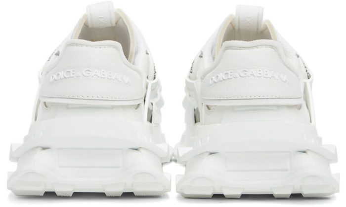 DOLCE & GABBANA White Space Sneakers - Dubai Sneakers