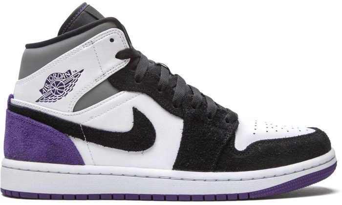 Air Jordan 1 Mid SE GS 'Varsity Purple' - Dubai Sneakers