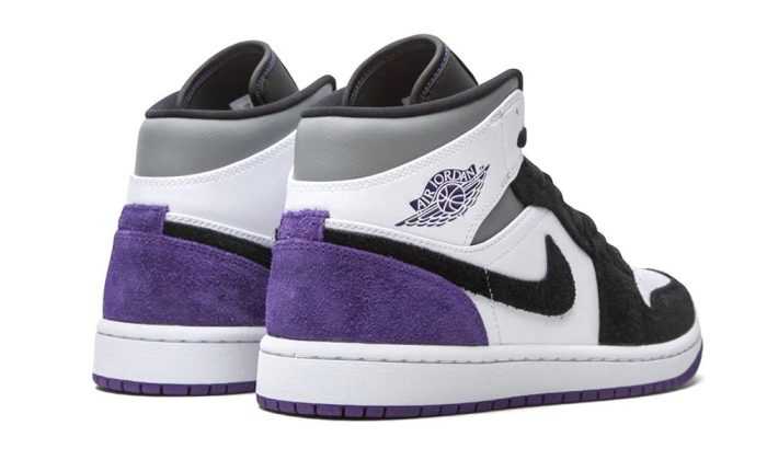 Air Jordan 1 Mid SE GS 'Varsity Purple' - Dubai Sneakers