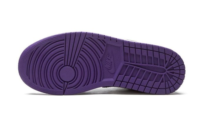 Air Jordan 1 Mid SE GS 'Varsity Purple' - Dubai Sneakers