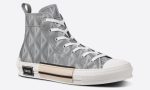 Dior B23 High-top Sneaker "Dior Gray Cd Diamond Canvas" - Dubai Sneakers