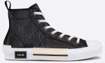 Dior B23 High-top Sneaker "Black CD Diamond Canvas" - Dubai Sneakers