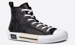 Dior B23 High-top Sneaker "Black CD Diamond Canvas" - Dubai Sneakers