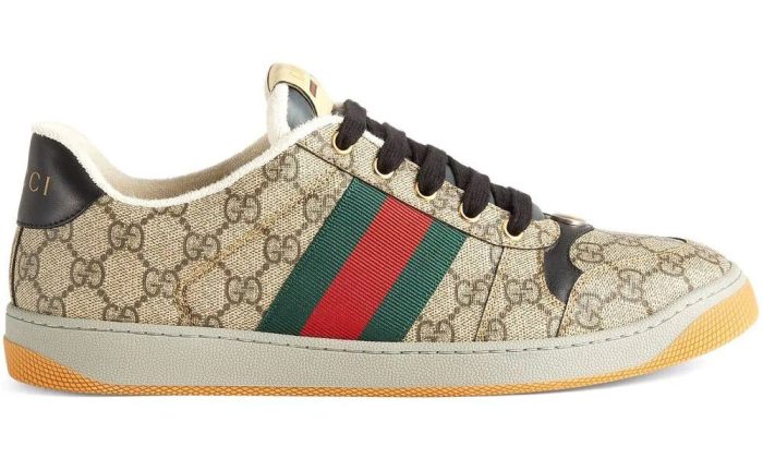 Gucci Screener lace-up sneakers - Dubai Sneakers