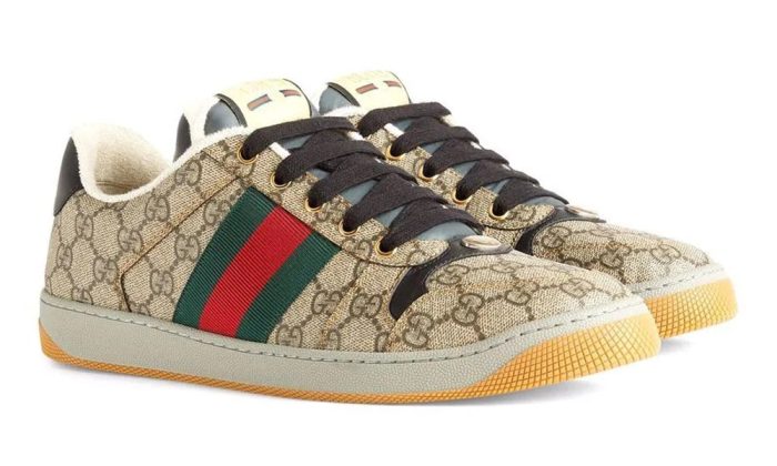 Gucci Screener lace-up sneakers - Dubai Sneakers