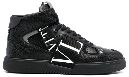 Valentino Garavani logo-print stripe-detail sneakers - Dubai Sneakers