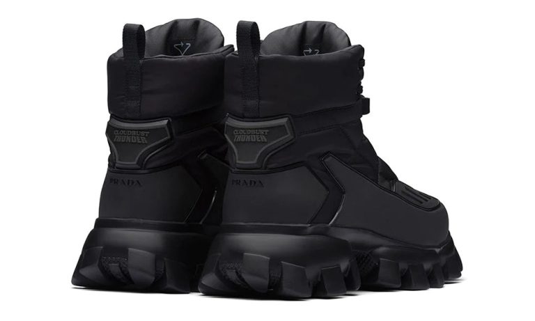 Prada Cloudbust Thunder high-top sneakers - Dubai Sneakers