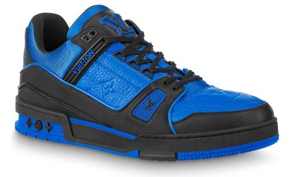LV TRAINERS "Blue - Black" - Dubai Sneakers
