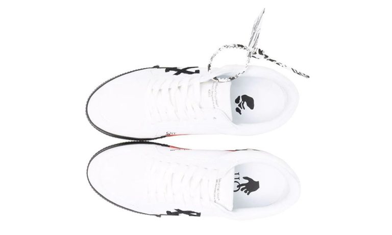 Off-White Low Vulcanized canvas sneakers - Dubai Sneakers