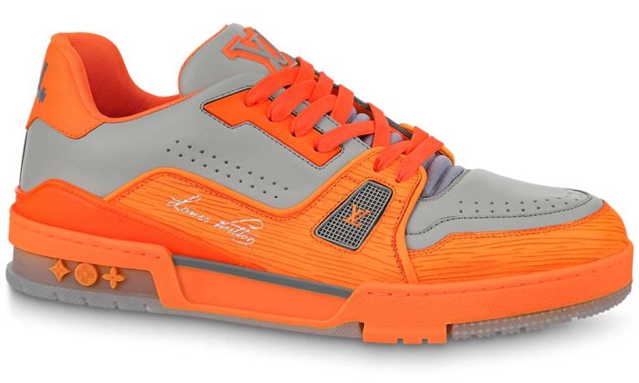 LV Trainer Sneaker "Orange" #1AA6T1