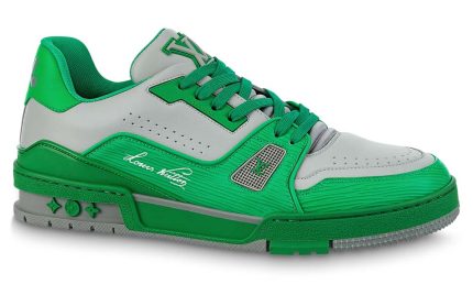 Louis Vuitton Trainer Sneaker "Green" - Dubai Sneakers