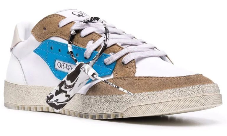 Off-White 5.0 low-top sneakers "Brown - White" - Dubai Sneakers