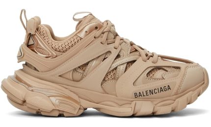 BALENCIAGA Beige Track Sneakers - Dubai Sneakers