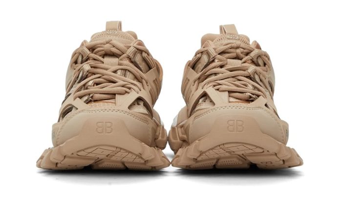 BALENCIAGA Beige Track Sneakers - Dubai Sneakers