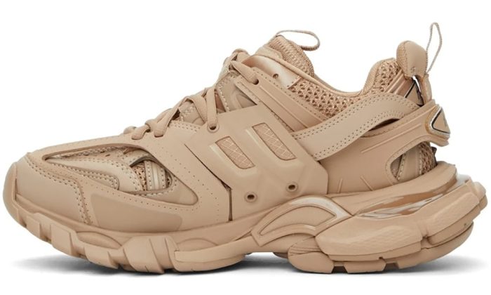 BALENCIAGA Beige Track Sneakers - Dubai Sneakers