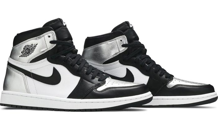 Air Jordan 1 Retro High OG 'Silver Toe' - Dubai Sneakers