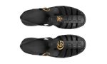 Gucci Rubber Buckle Strap Sandals - Black - Dubai Sneakers