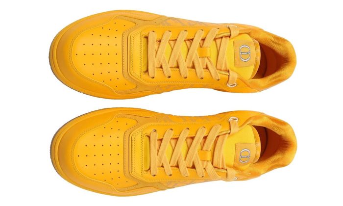 Dior World Tour B27 Low-Top Sneaker "Yellow" - Dubai Sneakers