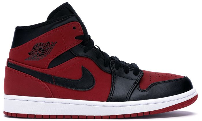 Air Jordan 1 Mid “Gym Red Black” - Dubai Sneakers